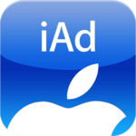 logo for Apple's iAd advertising service for the iPhone and iPad